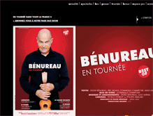 Tablet Screenshot of didierbenureau.com